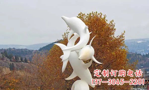 聊城山东中领雕塑海豚雕塑让自然之美悠然而生