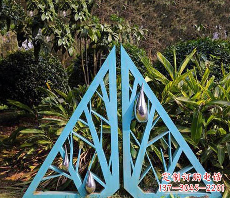 聊城 风格树枝不锈钢景观雕塑
