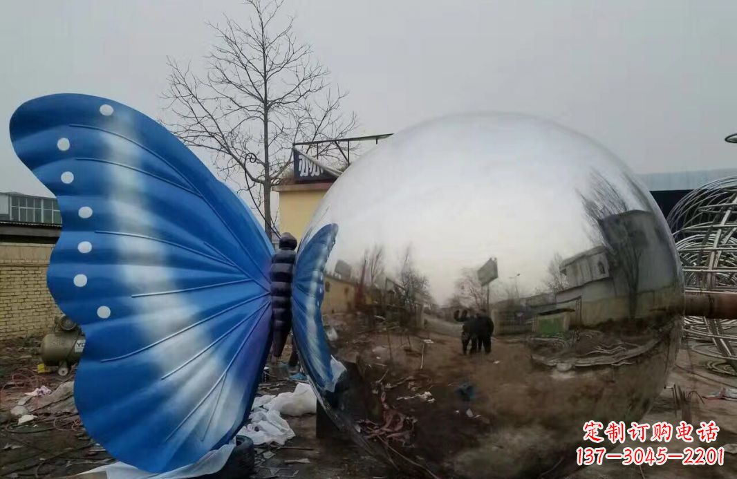 聊城高端蝴蝶雕塑