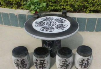 聊城传统工艺福禄寿喜雕塑