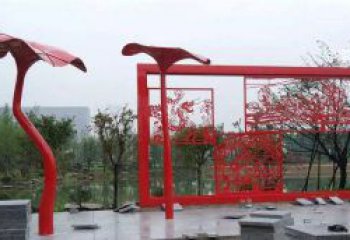 聊城不锈钢龙凤雕塑