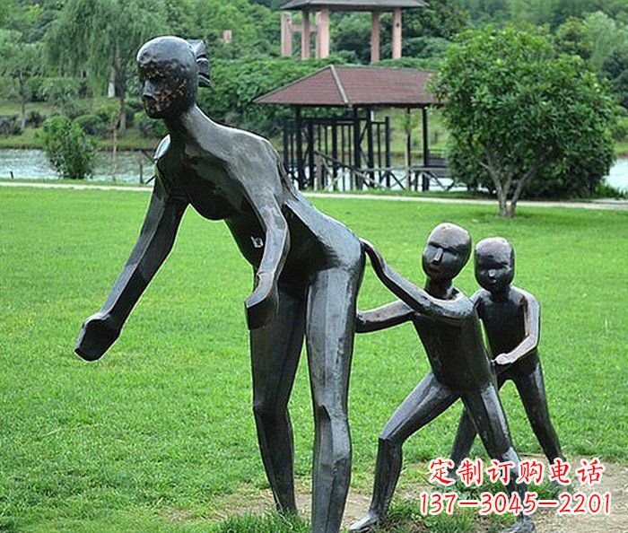 聊城雄伟磅礴,象征智慧的老鹰铜雕