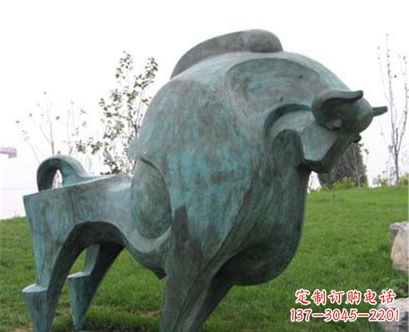 聊城铜雕动物雕塑