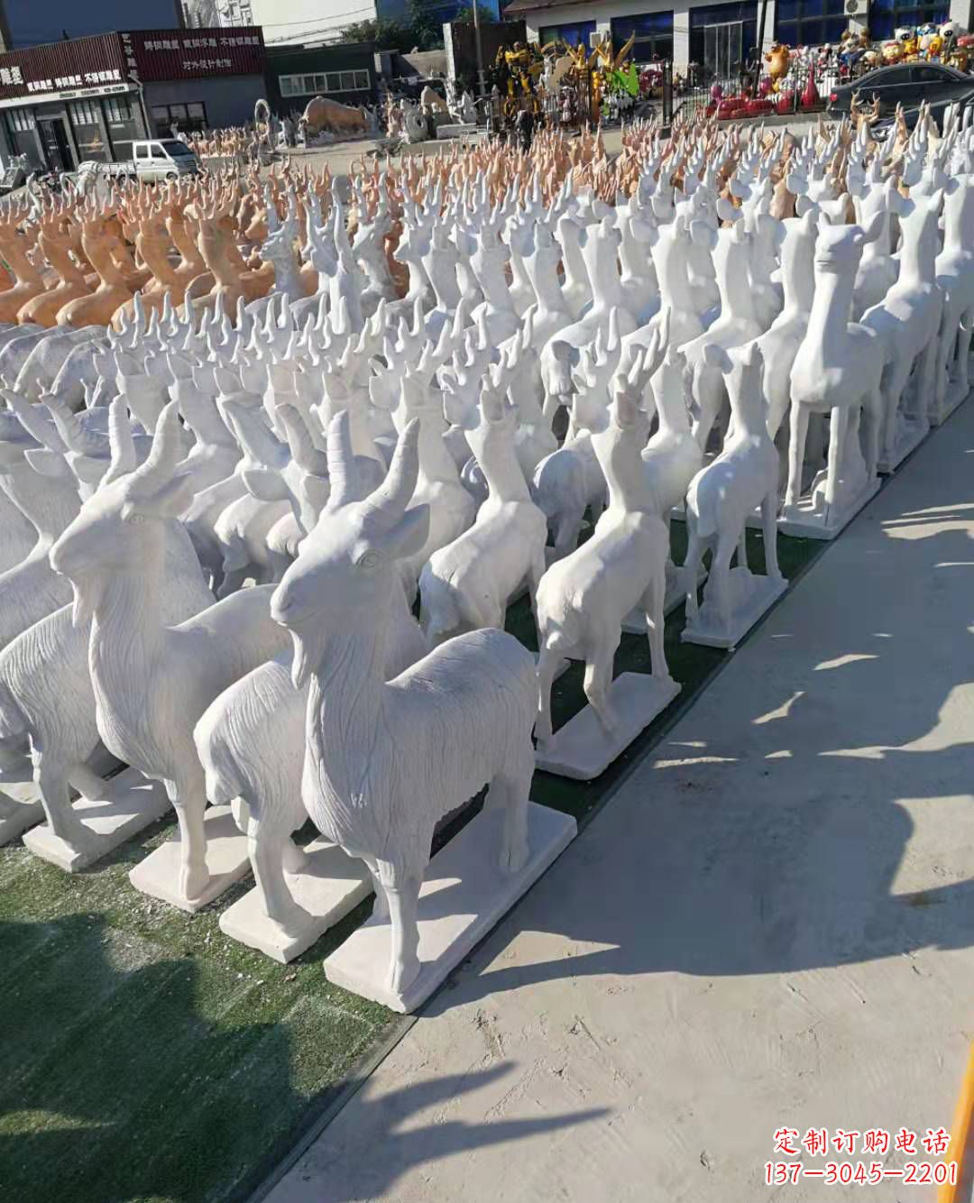 聊城大理石羊雕塑