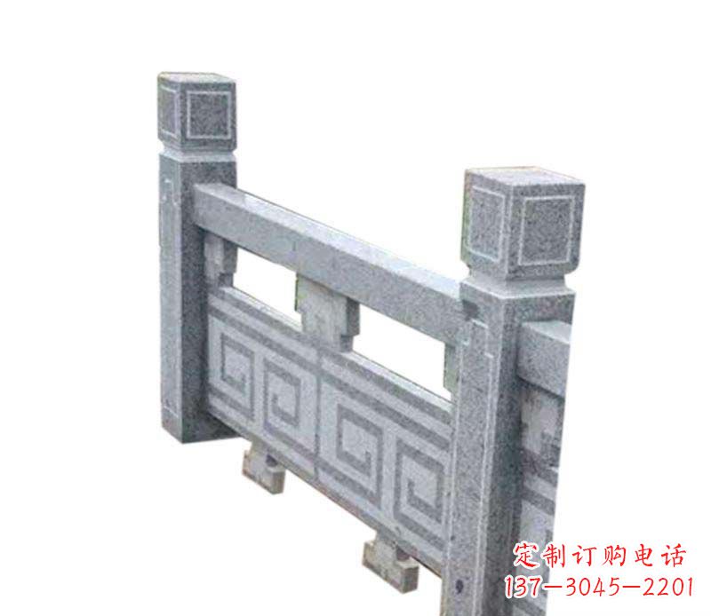 聊城精美大理石护城河栏板雕塑