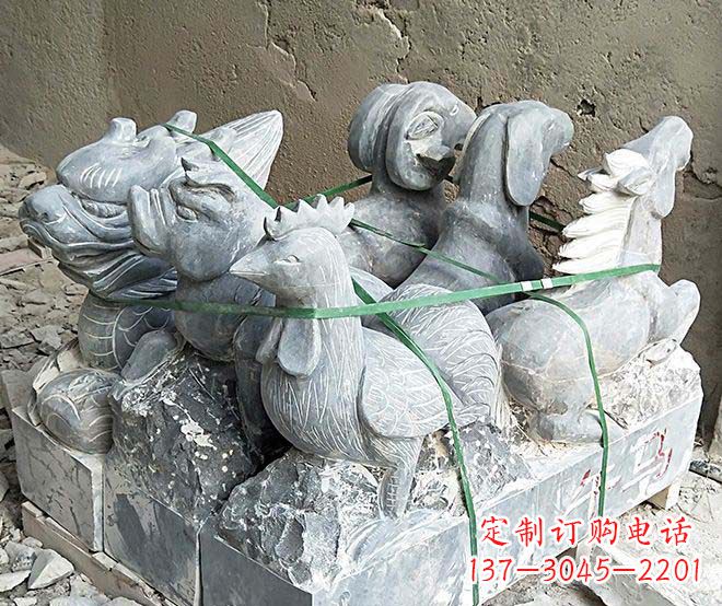 聊城精致动物雕塑，让美好永流传