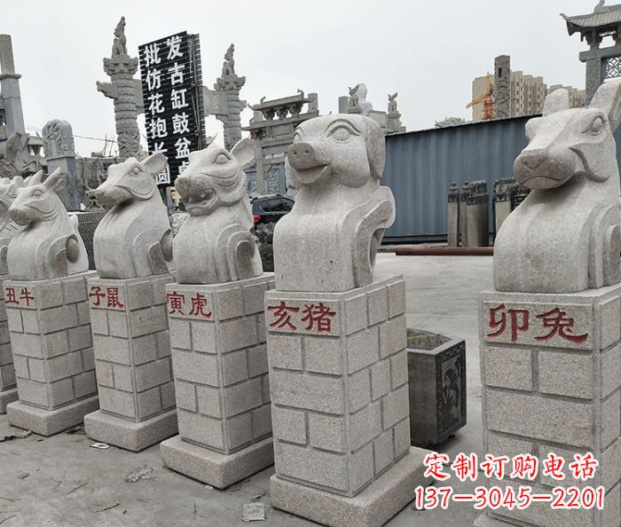 聊城动物石雕，精美而精致
