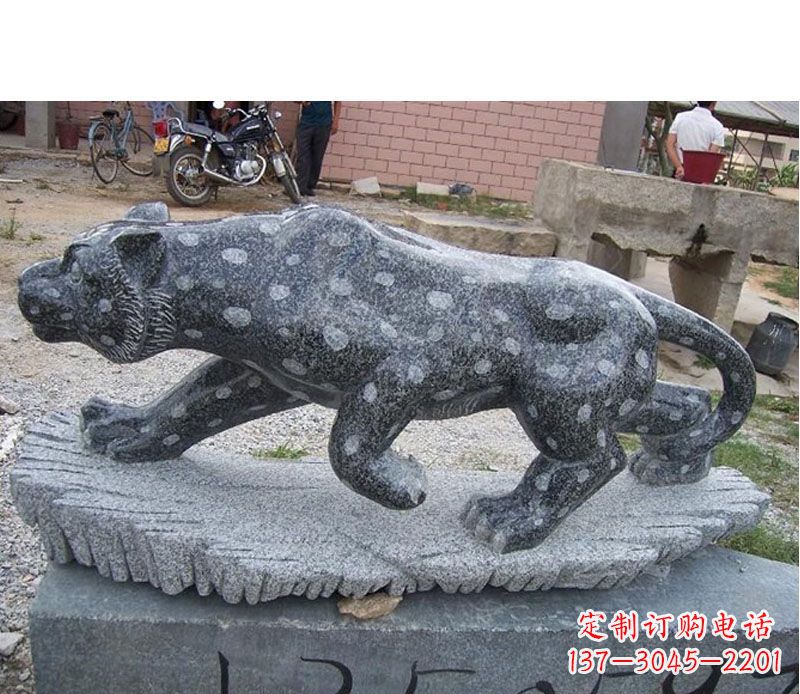 聊城华美动物猎豹石雕