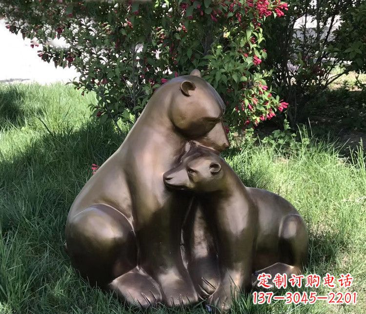 聊城中领雕塑艺术级动物铜雕