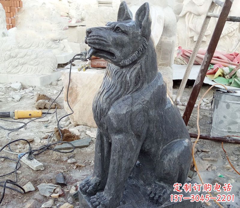 聊城狗雕塑,以自然主题展现美丽艺术