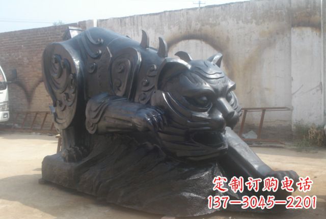 聊城中领雕塑精美铜老虎雕塑