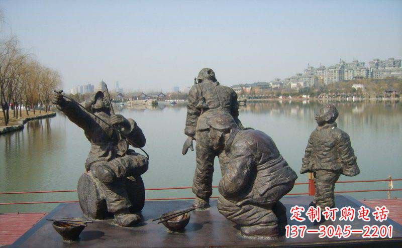 聊城精美中式二胡雕塑