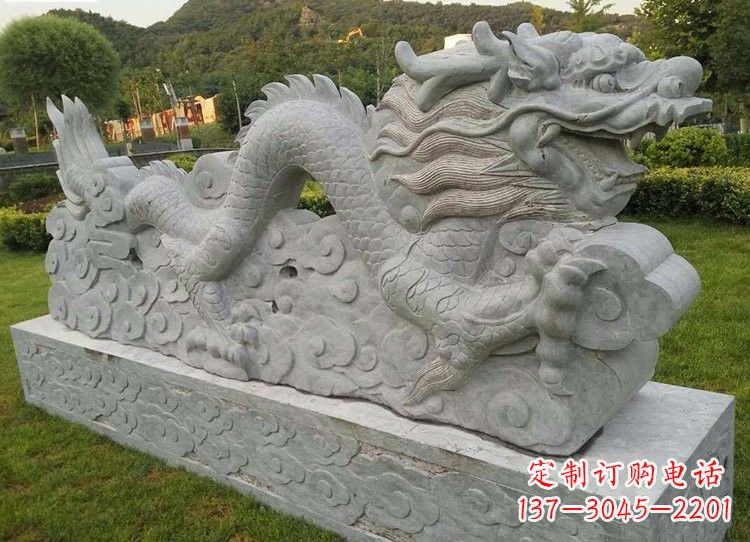 聊城中领雕塑-精美古典仿古龙雕塑