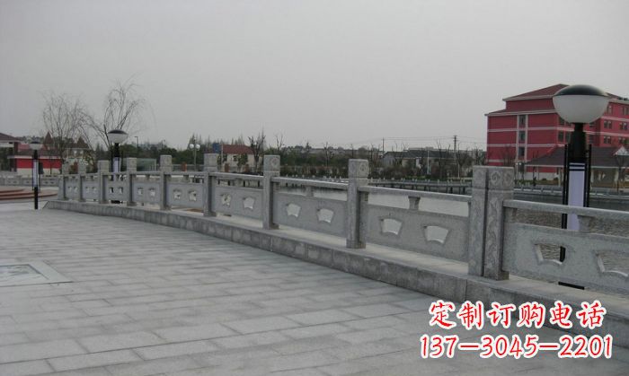 聊城公园仿古石栏板 (2)
