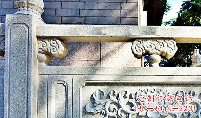 聊城中领雕塑公园仿古石栏板
