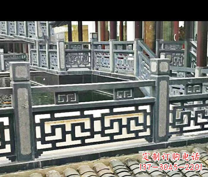 聊城中领雕塑精致仿古石栏板