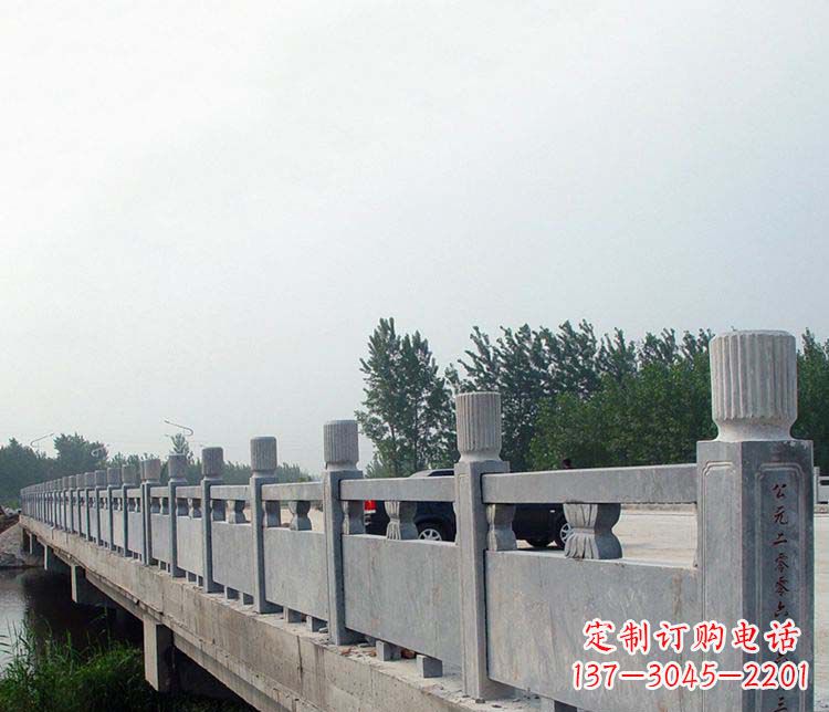 聊城中领雕塑-仿古石栏板景观石雕