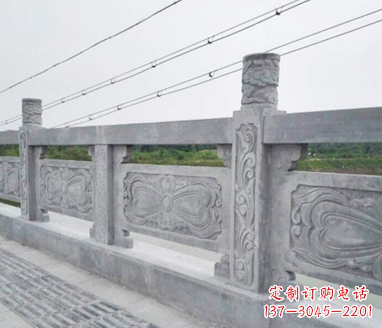 聊城公园仿古石栏板雕塑