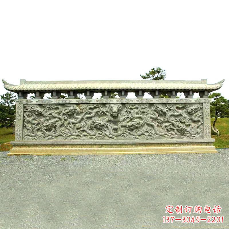 聊城山水玉龙壁雕艺术