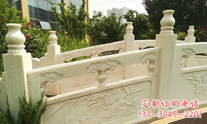 聊城公园汉白玉石拱桥 (3)