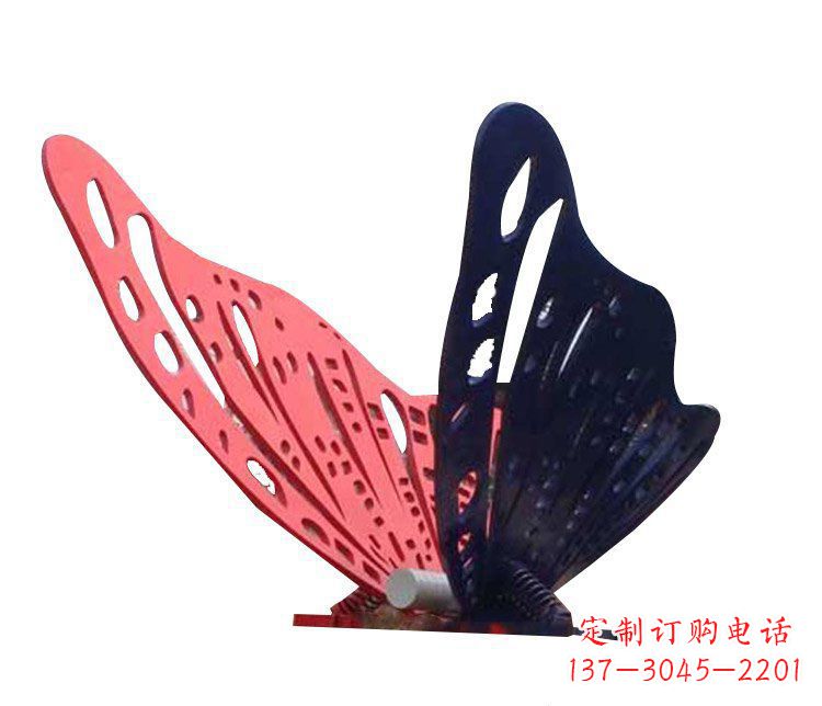 聊城精致纯粹,不锈钢蝴蝶雕塑