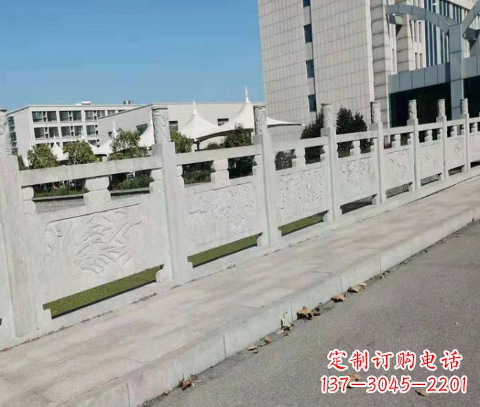 聊城精美大理石浮雕栏板