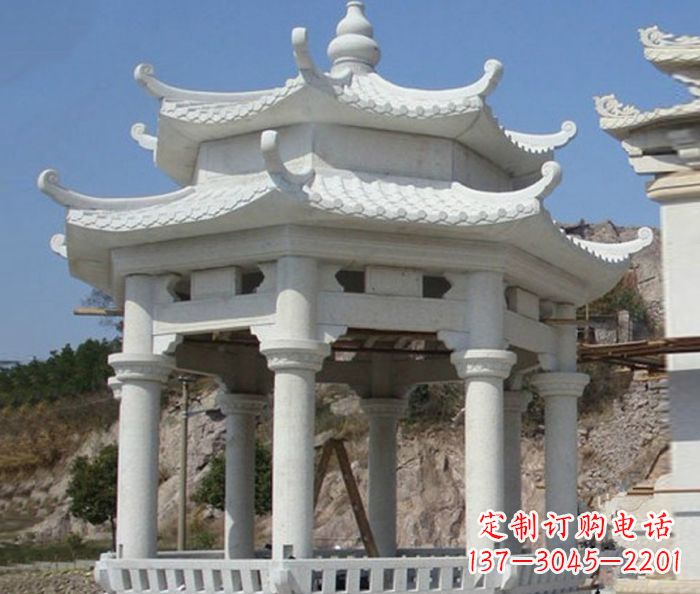 聊城专业汉白玉凉亭雕塑