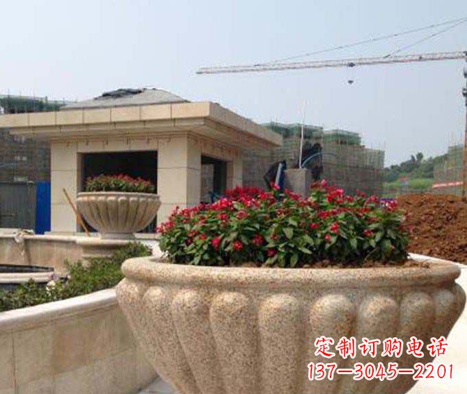 聊城产品名称花盆石雕定制