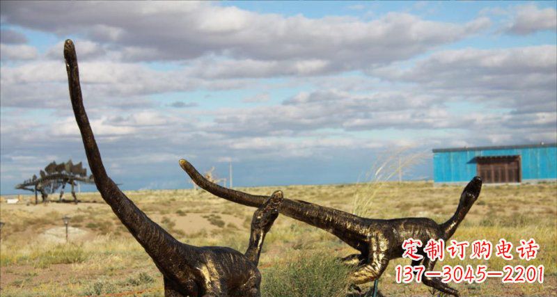 聊城定制恐龙动物铜雕