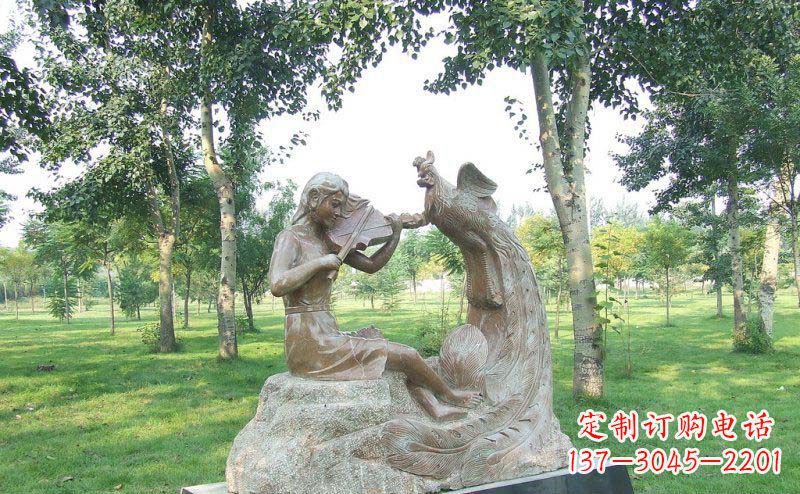 聊城艺术精美的凤凰雕塑