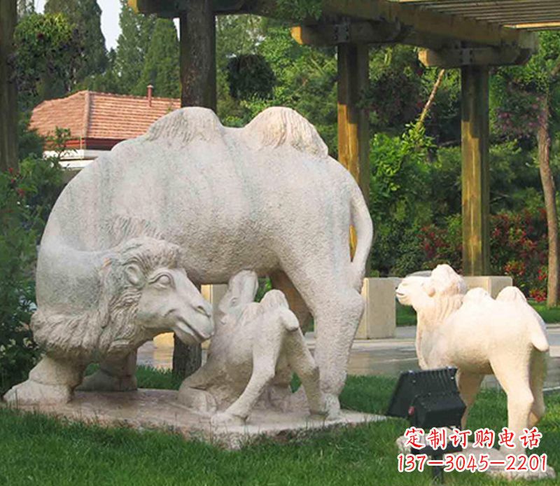 聊城高端定制工艺骆驼雕塑