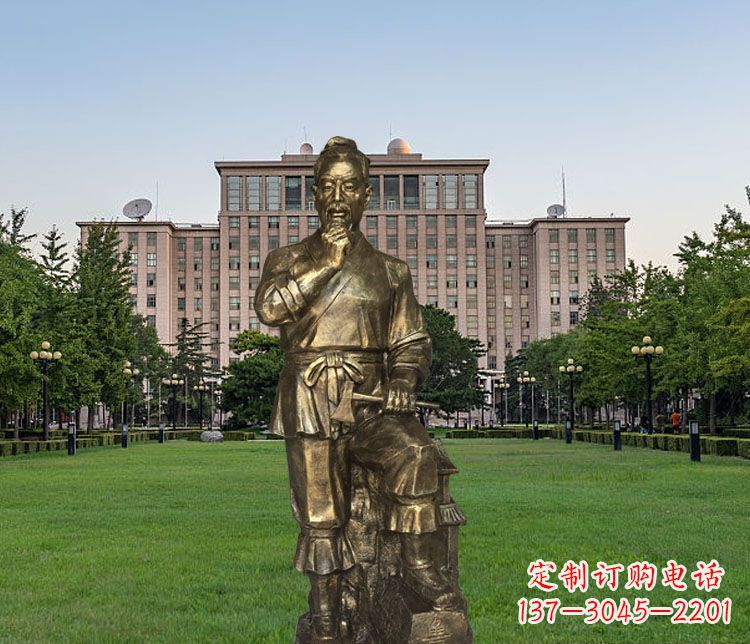 聊城传承古代精湛工艺,精美细腻的鲁班雕塑
