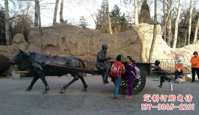 聊城传承历史，记录岁月——领雕塑定制小孩雕塑