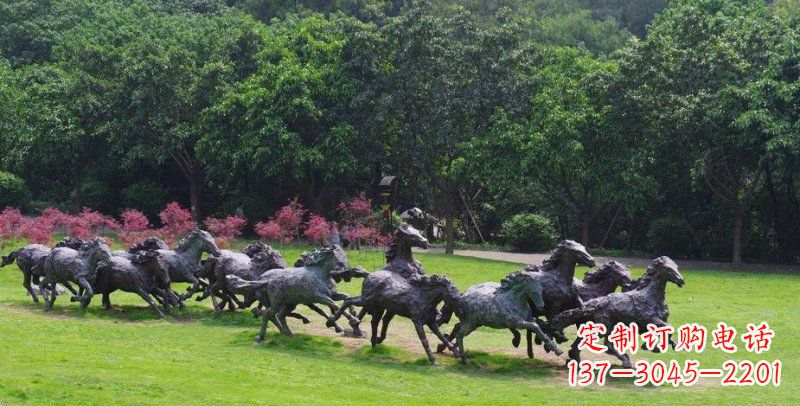 聊城中领雕塑精美细腻的动物铜雕