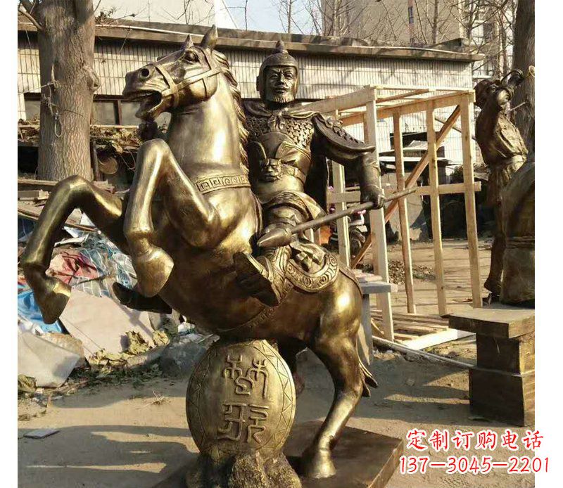 聊城高雅骑马雕塑