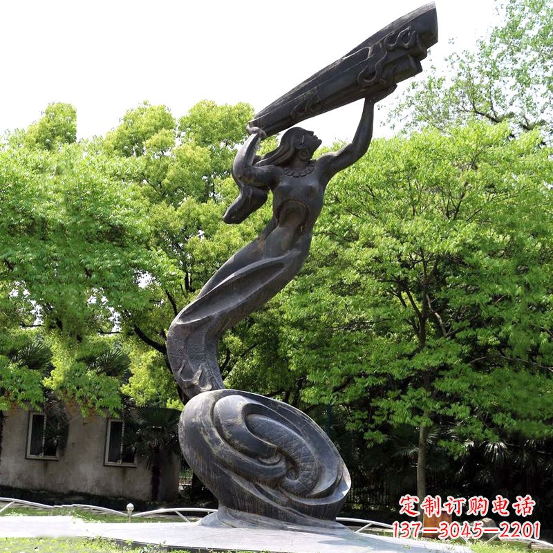聊城精致精美的女娲补天雕塑