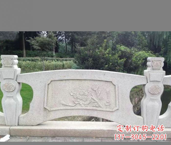 聊城大理石公园石栏板雕塑