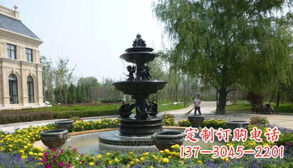 聊城中领雕塑以精美的天鹅雕塑点缀你的公园