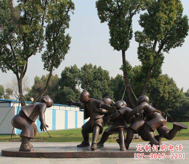 聊城老鹰铜雕塑