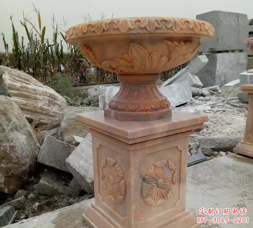 聊城高端花盆雕塑