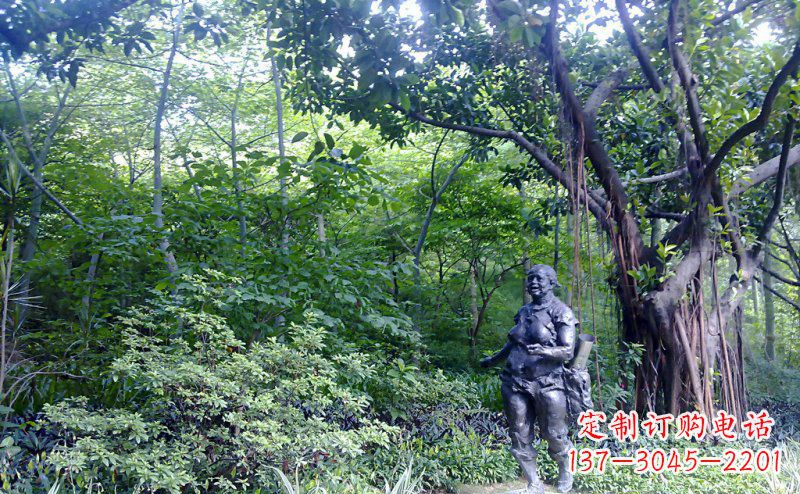 聊城铜雕西方女人人物雕塑