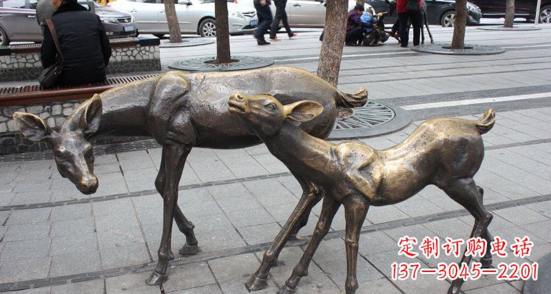 聊城精美铜雕动物雕塑