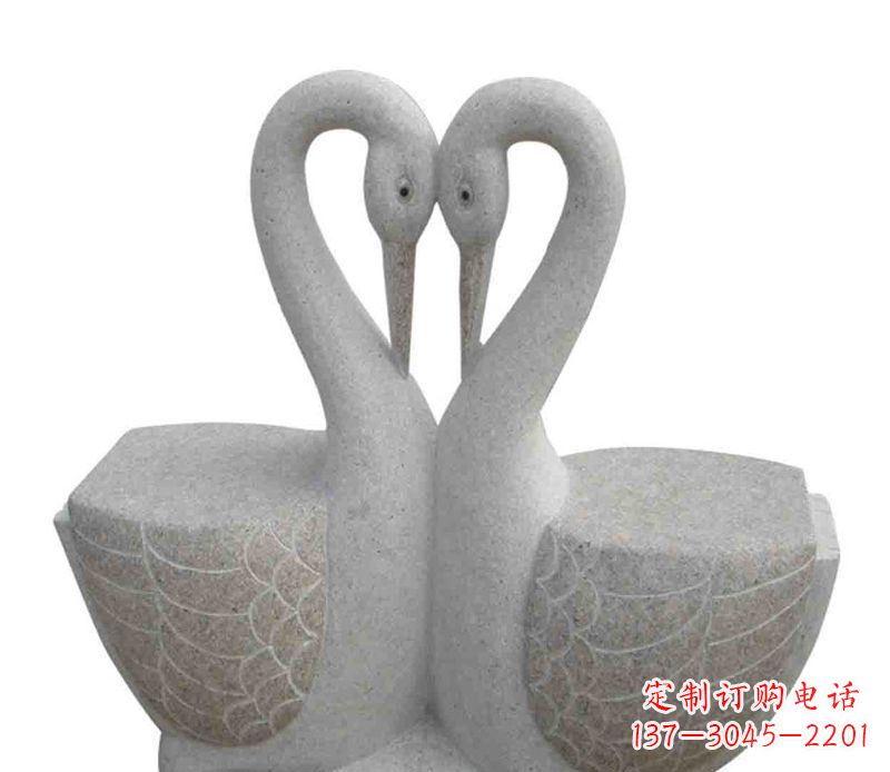 聊城艺术级天鹅石雕