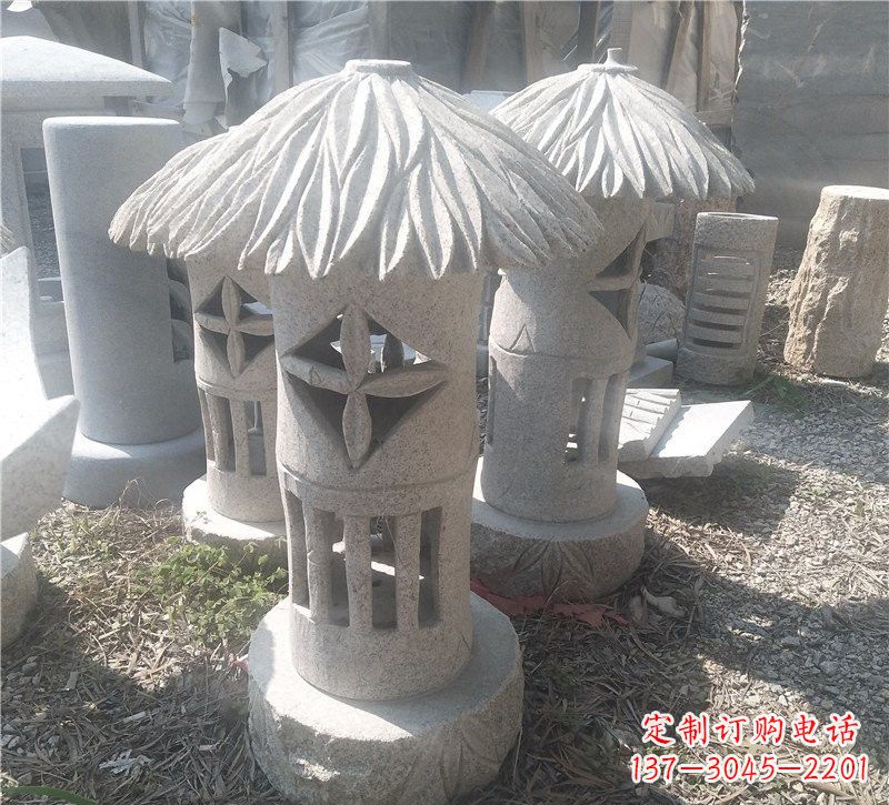 聊城公园照明石灯