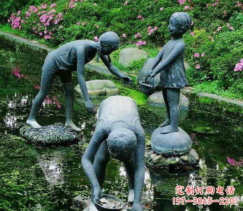 聊城精美铜螃蟹雕塑