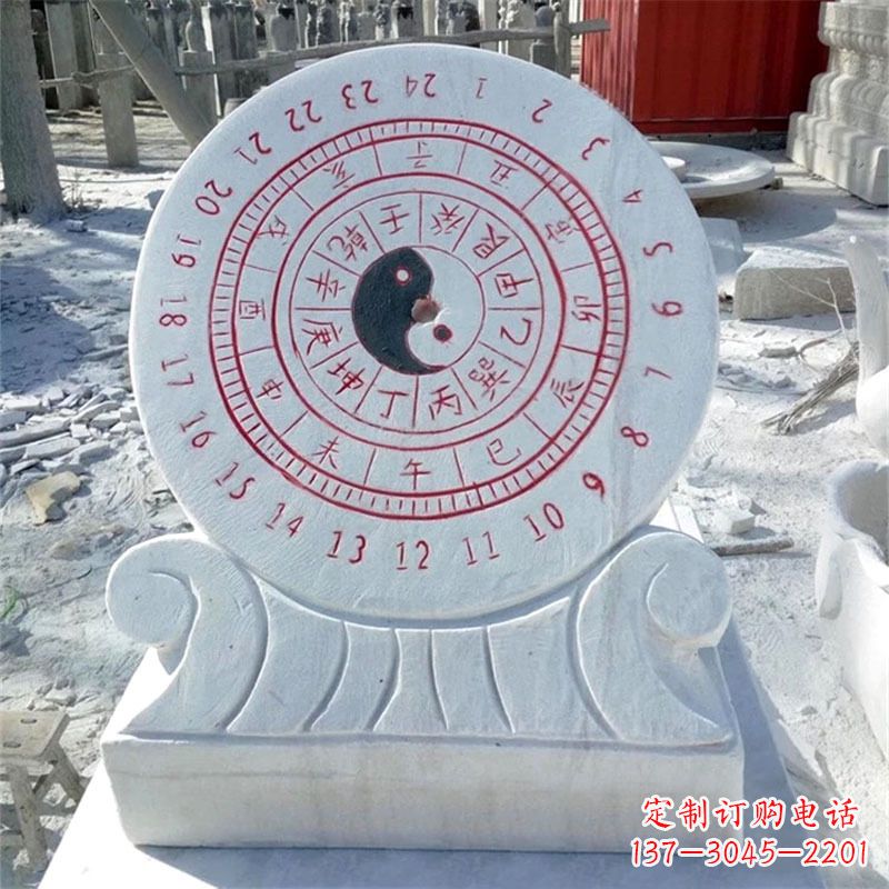 聊城中领雕塑日晷仪雕塑,精美而典雅