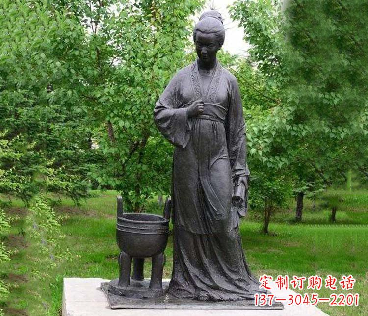 聊城李清照铜雕-精致的传统艺术