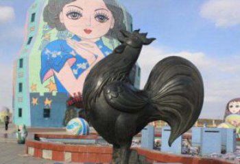 聊城艺术精美的公鸡雕塑