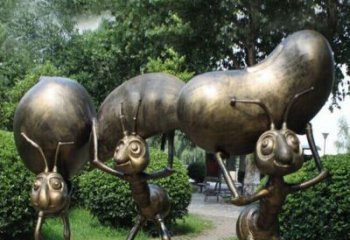 聊城雕刻精灵——蚂蚁铜雕