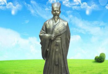 聊城精致经典，让您体验古代名人诸葛亮的魅力——诸葛亮铜雕